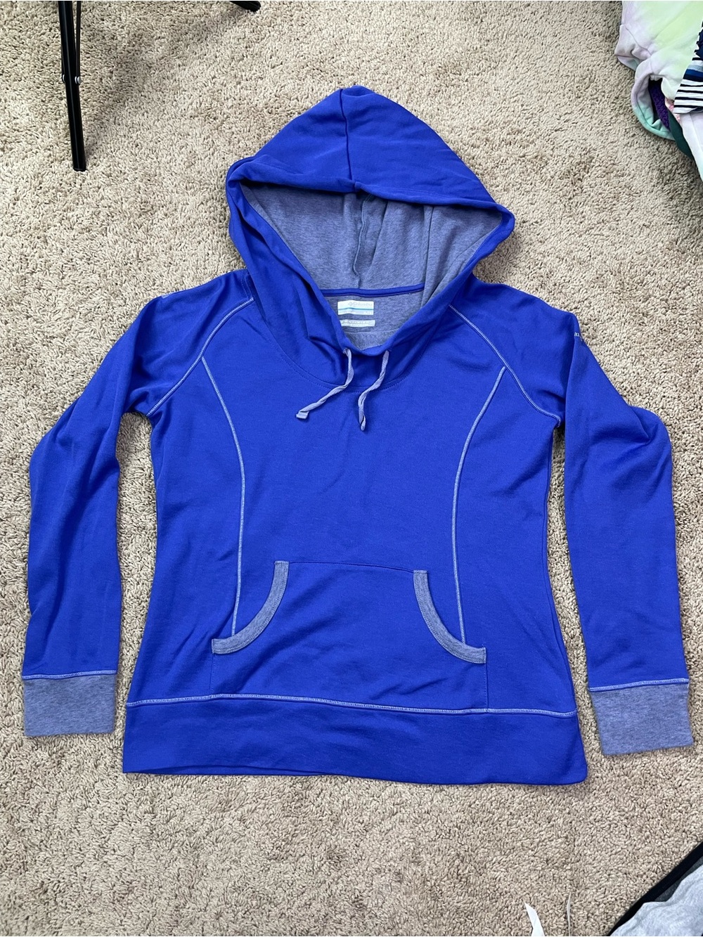 Columbia Blue Women's Hooded Pullover‎ Sweatshirt
